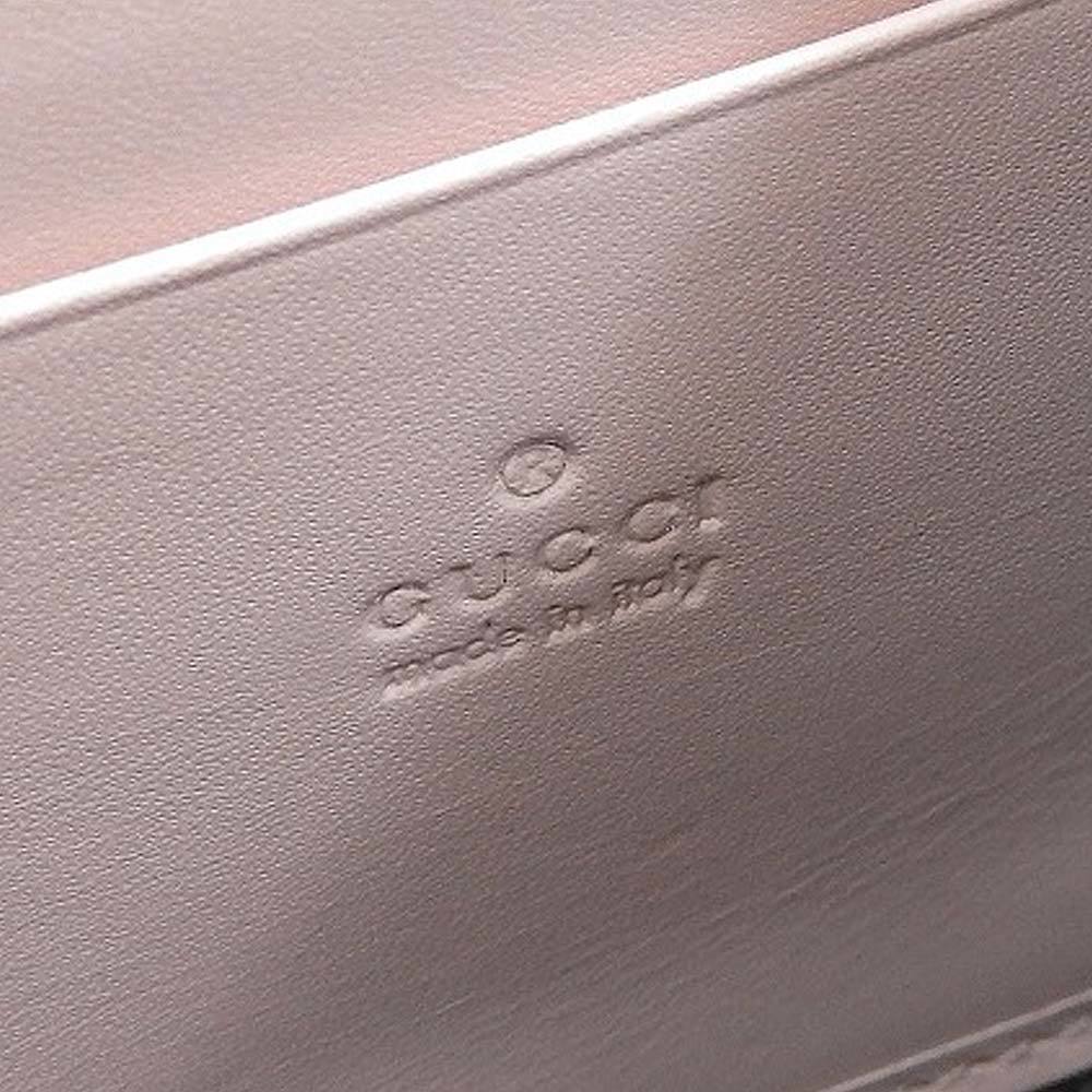 Gucci Gg Marmont Python Leather Chain Wallet Shou… - image 7